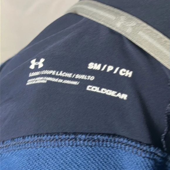 women’s Under Armour Cold Gear Qualifier Hybrid 1/2 zip top size small loose - Picture 9 of 9